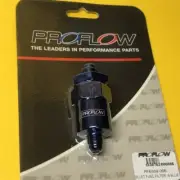 Proflow PFE609-06B AN6 Inline fuel filter 30 micron 30 x 50 -6AN Blue