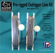 Outrigger Line Kit - Pre-rigged (2 Line Set, Two-30 ft lines)