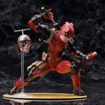 出清 【優質版ARTFX】壽屋死侍限定版小賤賤DEADPOOL手辦模型精品擺件