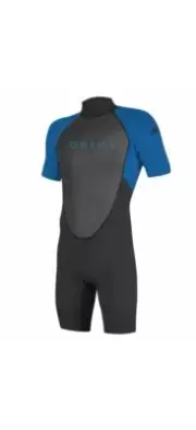 O'NEILL Youth 2mm REACTOR II BZ SS Spring Suit BLK/OCEAN Size 14 Wet Suit Child