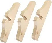 Homoyoyo 3pcs Room Divider Bracket Stand Panel Feet for Space Partitioning Sturdy Compact Design for Home Office Use Support for Screen Partition Clips