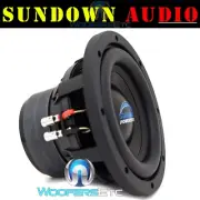 SUNDOWN AUDIO PSE-8 D4 SUB 8" 250W RMS DUAL 4-OHM SUBWOOFER BASS SPEAKER NEW