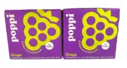 Poppi Grape Prebiotic Soda - Four 12oz Cans 2 Packs (8 Cans Total)