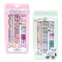 在飛比找Yahoo奇摩購物中心優惠-小禮堂 Sanrio 三麗鷗 文具禮盒8件組 (角色款) K