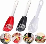 Multifunctional Kitchen Cooking Spoon Tool, Soup Skimmer Utensil Heat Resistant Masher, Slotted Spoon Kitchen Tool for Cooking (3pcs)