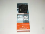 Nordic Gear Lectra Battery Heated Sox Socks Sz Medium Black Gray Outdoors New