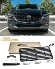EOS Plate For 20-Up Mazda CX-30 Full Sized Tow Hook License Mount Bracket (for: Mazda)