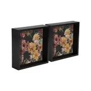 Nicola Spring 5 Piece Box Photo Frame Set - 8 x 8 Square Acrylic Frame