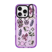 iPhone 16 Pro Impact Ring Stand Case MagSafe Compatible Crystal Witch