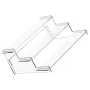 Acrylic Riser Display Stand Clear Perfume Organizer Stand Display Shelf for