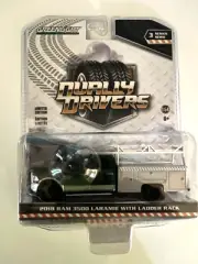 Greenlight 2018 Ram 3500 Laramie with ladder rack Truck *Chase *Dually Drivers