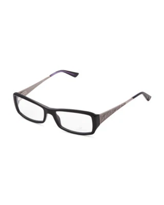 NWT Authentic Swarovski Made In Italy Optical Frame Black/Crystal Accents