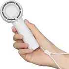 Mini Handheld Fan, Unique Design Portable Fan, Personal Hand Fan USB Rechargeabl