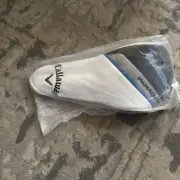 New Callaway Golf Paradym Ai Smoke White/Grey/Blue Fairway Wood Headcover