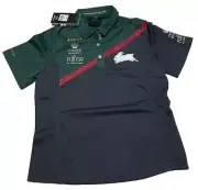 South Sydney Rabbitohs Polo Shirt. Size Ladies 12. NRL Souths Rugby League