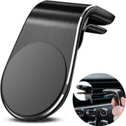 Air Vent Magnetic Phone Holder - Black