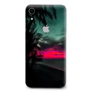 Skins Decal Wrap for Apple iPhone XR - Ocean sunset Pink sky