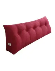 [SOGA] Triangular Wedge Headboard Pillow 180cm in RoseRed