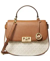 在飛比找Yahoo!奇摩拍賣優惠-美國名牌Michael Kors Saddle Bag 專櫃