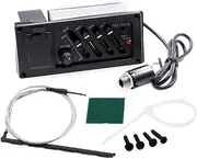 4-Band EQ Equalizer Piezo Pickup for EQ-7545R Pre-Amp Acoustic Guitar Preamp Amplifier Tuner