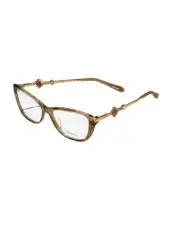 Chopard CH224S540G Eyeglasses Cateye Acetate Frames Women Brown