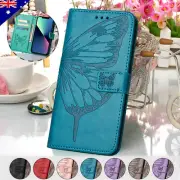 For Samsung S25 S24 S23 S22 S21 S20 FE Ultra Pattern Case Leather Wallet Cover