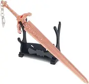 [HAMISH] Game ER Merch Ordovis's Greatsword Keychain Weapon Keychain Toy Model Ornaments Pendant Game Accessories Props Creative Lightweight