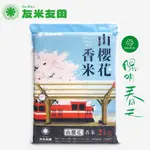 【 友米友田 】山櫻花香米X3 (2.0KG 12入組) 國民米/日本金賞/高雄147號/芋頭香氣