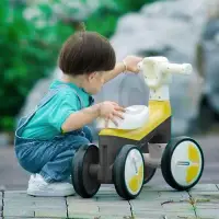 在飛比找蝦皮購物優惠-兒童平衡車 1-3歲四輪寶寶滑行 學步溜溜車 男孩車子女孩玩
