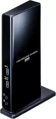 Sanwa Supply USB-CVDK7 Type-C · USB 3.2A Connection Dual HDMI Docking Station