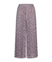 Kaos Chevron Pattern Wide Leg Pants 44,42 Gray