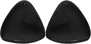 [Generisch] Sticky Bra Push Up, Adhesive Push Up Pads, Self-Adhesive Nipple for Women, Instant Lift Bra, Strapless Dress, Silicone Adhesive Bra for Swimsuit Sports, black, A