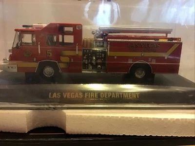 Code 3 Collectibles Las Vegas Fire Department Pierce Quantum Pumper E5 #12750