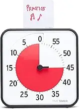 TIME TIMER, Black, 19x19x3 cm
