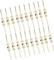 Toyvian Connectors 300pcs Bow Tie Clips Fastening Clips for Home Decor Lighting