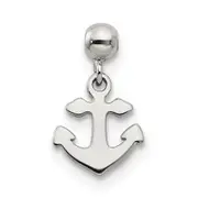 Sterling Silver Mio Memento Dangle Anchor Charm