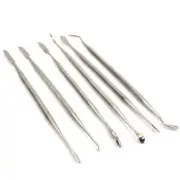 6 Wax Clay Polymer Sculpting Carvers Forming Shaping Tools Dental Instruments