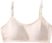[Generic] Backless Bra Training Bras Crop Bras for Girls with Removable Padding Sports