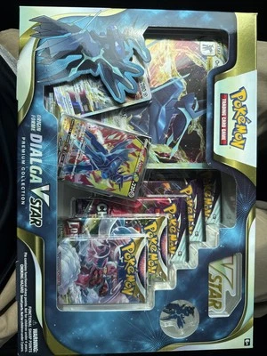Pokémon TCG Origin Forme Dialga VSTAR Premium Collection Box Set Factory Sealed