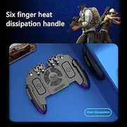 Generic Mobile Gaming Game Controller w/Cooling Fan Gamepad Lightweight for PUBG Joystick Accessories Parts Kits
