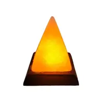 在飛比找momo購物網優惠-【礦世奇鹽】100%巴基斯坦進口開運金字塔吉祥小鹽燈(小夜燈