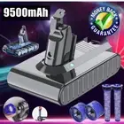 9500mAh Battery For Dyson V6 Animal DC58 DC59 SV04 SV03 SV09 +2x Pre&Post Filter