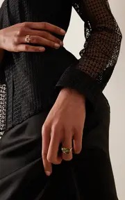 [Jamie Wolf] 18K Yellow Gold Tourmaline Ring