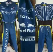 ASTON MARTIN GO KART RACE SUIT CIK/FIA LEVEL 2 APPROVED WITH FREE GIFTS