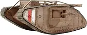 Tamiya 1:35 Scale WWI British Tank Mk IV Male with Single Motor Model Kit
