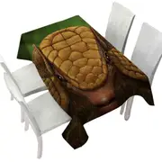 Animal Art Portrait Armadillo Tablecloth
