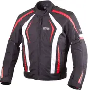 GMS-Moto Pace, textile jacket , color: Black/Red/White , size: XS