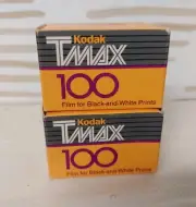 2 Pack Kodak TMAX 100 Black & White Professional Film TMX 135-24 Sealed. Expired