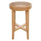 NEW Cafe Lighting Cape Byron Rattan Kitchen Stool Natural