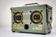 Original Ammo Can Speaker .50 Cal A-Box Bluetooth USB 68hour Li-Ion